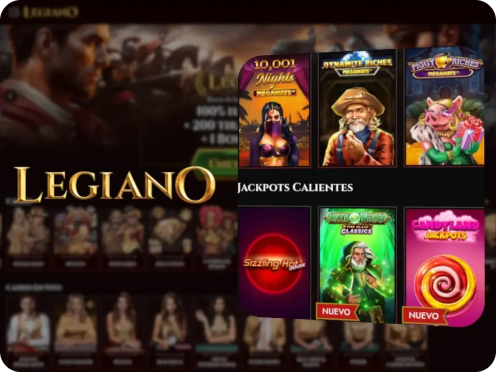 Legiano Jackpots