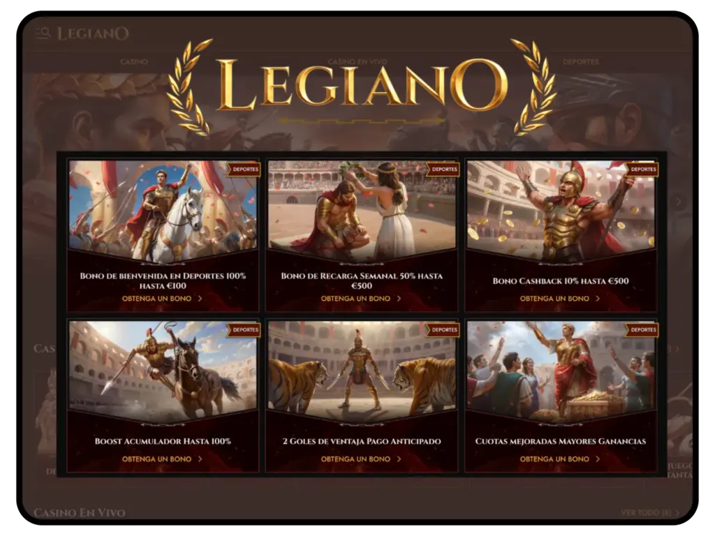 Legiano Sport Bonus